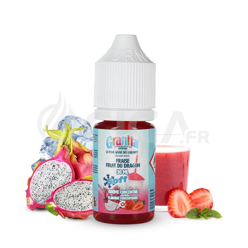 Concentré Fraise Fruit du Dragon - Granita Soft de Alfaliquid