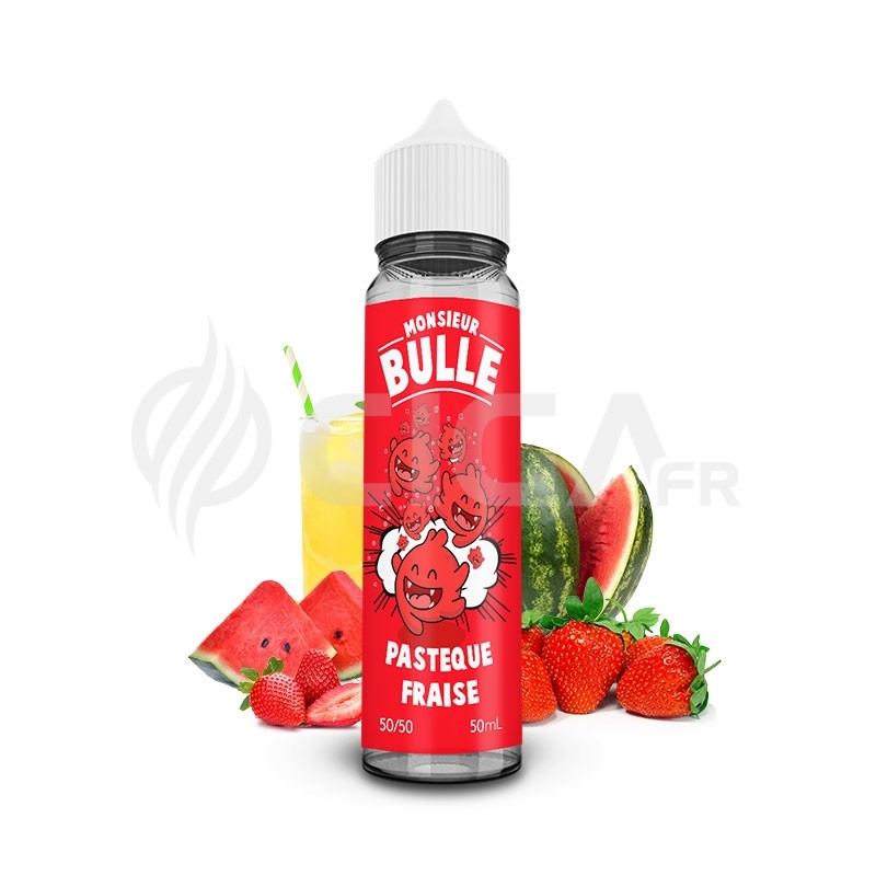 Pastèque Fraise - Monsieur Bulle - Liquideo