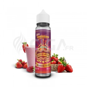 Milkshake Fraise 50ml - Liquideo