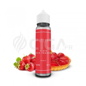 Tarte aux fraises 50ml - Liquideo