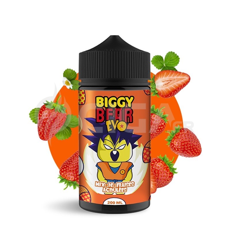 Mix de Fraises Acidulées 200ml - Biggy Bear