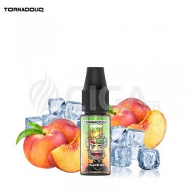 Peach Ice 10ml Sel de Nicotine - Tornadoliq