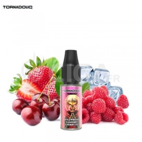 Strawberry Raspberry Cherry Ice 10ml Sel de Nicotine - Tornadoliq