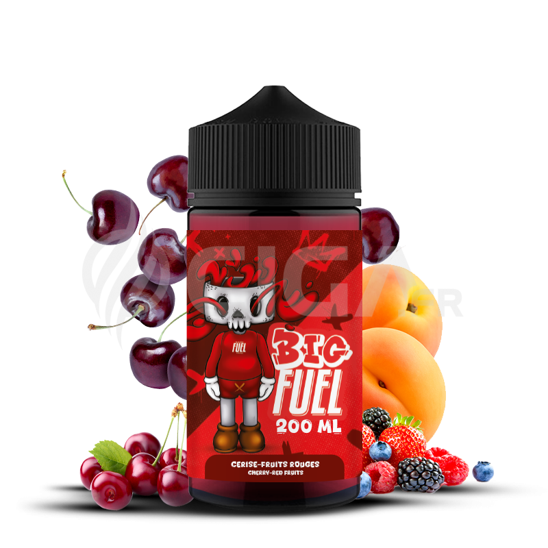 Cerise - Fruits rouges - Abricot 200ml - BIG FUEL de Maison Fuel Cerise - Fruits rouges - Abricot 200ml - BIG FUEL de Maison Fuel