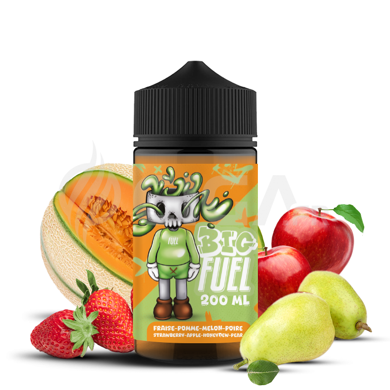 Fraise - Pomme - Melon - Poire 200ml - BIG FUEL de Maison Fuel Fraise - Pomme - Melon - Poire 200ml - BIG FUEL de Maison Fuel