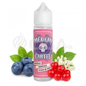 Myrtille Groseille Fleur de Sureau 100ml - Mexican Cartel