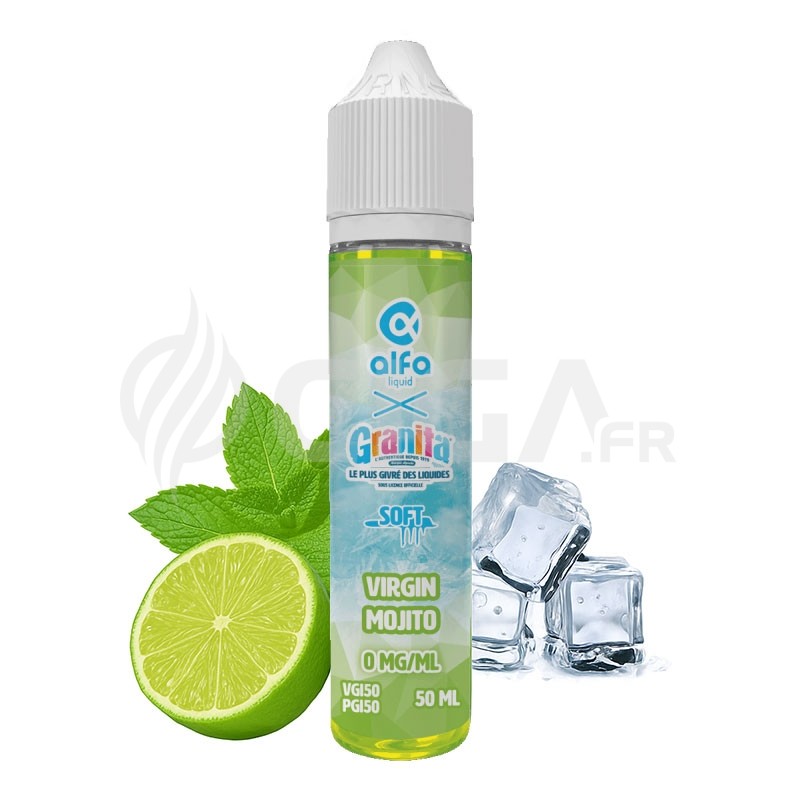 Virgin Mojito 50ml - Granita Soft par Alfaliquid