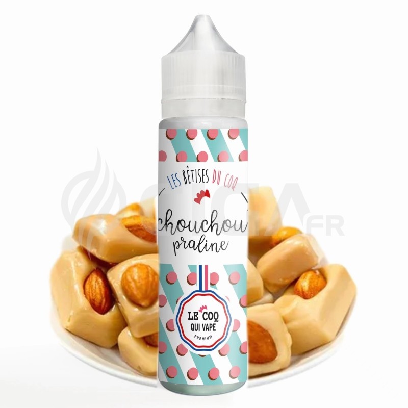 Chouchou Praline 50ML - Les Bêtises du Coq Chouchou Praline 50ML - Les Bêtises du Coq