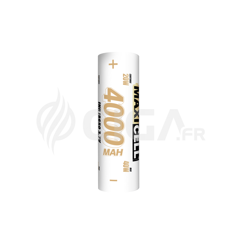 Accu 18650 4000mAh - Maxicell Accu 18650 4000mAh - Maxicell