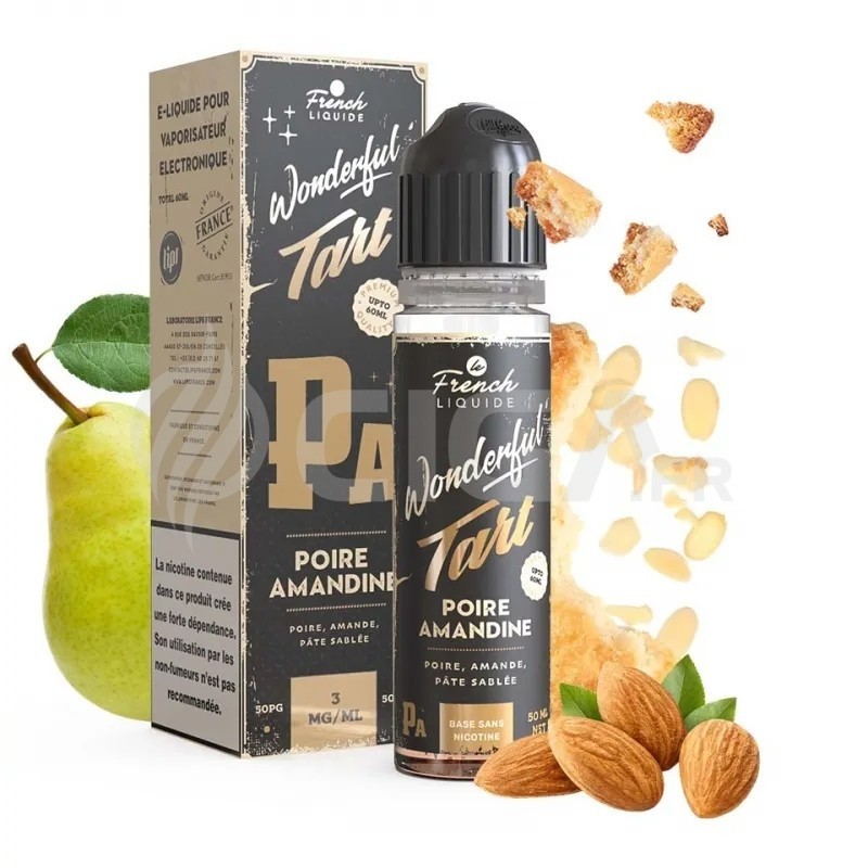 Poire amandine 60ml - Wonderful Tart by Le French Liquide