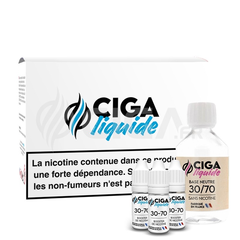 Pack Base Booster 200ml - Ciga Liquide