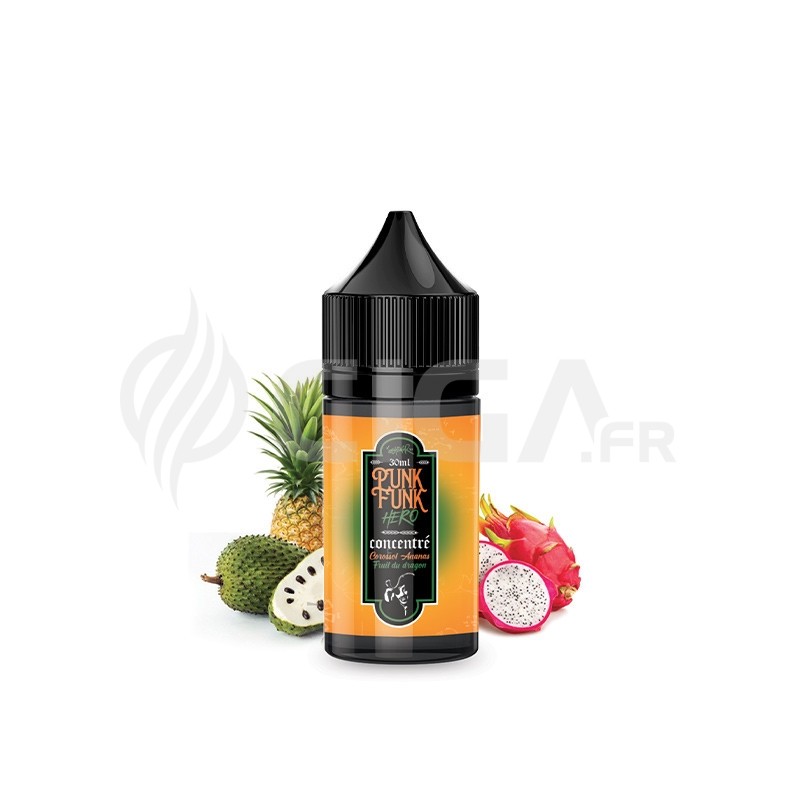 Concentré Corossol Ananas Fruit du Dragon 30ml - Punk Funk Hero