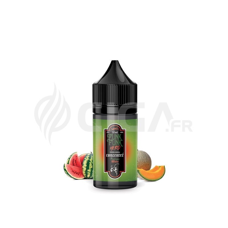 Concentré Pastèque Melon 30ml - Punk Funk Hero Concentré Pastèque Melon 30ml - Punk Funk Hero