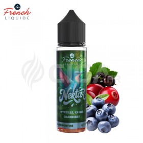 Myrtille Cassis Cranberry 50ml - Nektar by Le French Liquide
