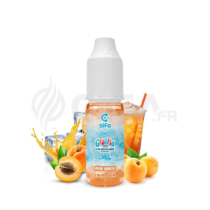 Pêche Abricot - Granita Soft de Alfaliquid