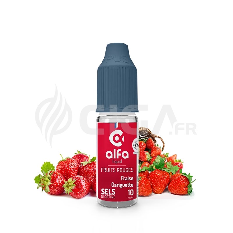 Fraise Gariguette - Alfaliquid Sels de nicotine Fraise Gariguette - Alfaliquid Sels de nicotine