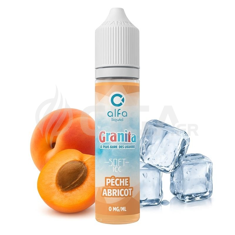 Pêche Abricot 50ml - Granita Soft par Alfaliquid