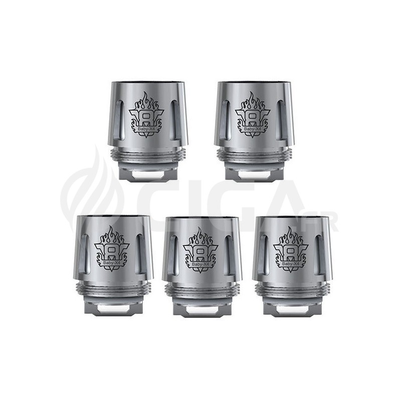 Résistances TFV8 X BABY (3pcs) - Smokteck