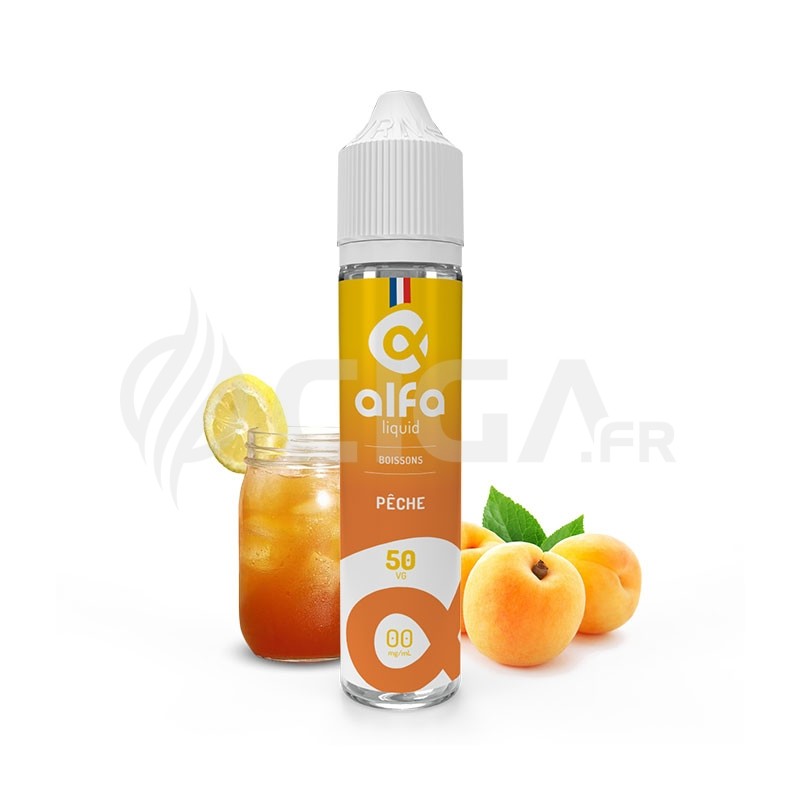 Pêche 50ml - Alfaliquid