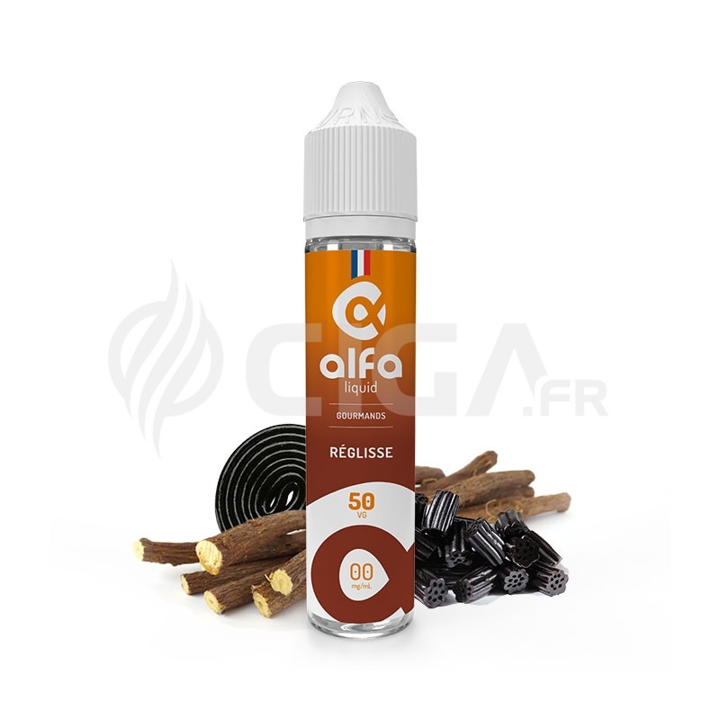 Réglisse 50ml - Alfaliquid