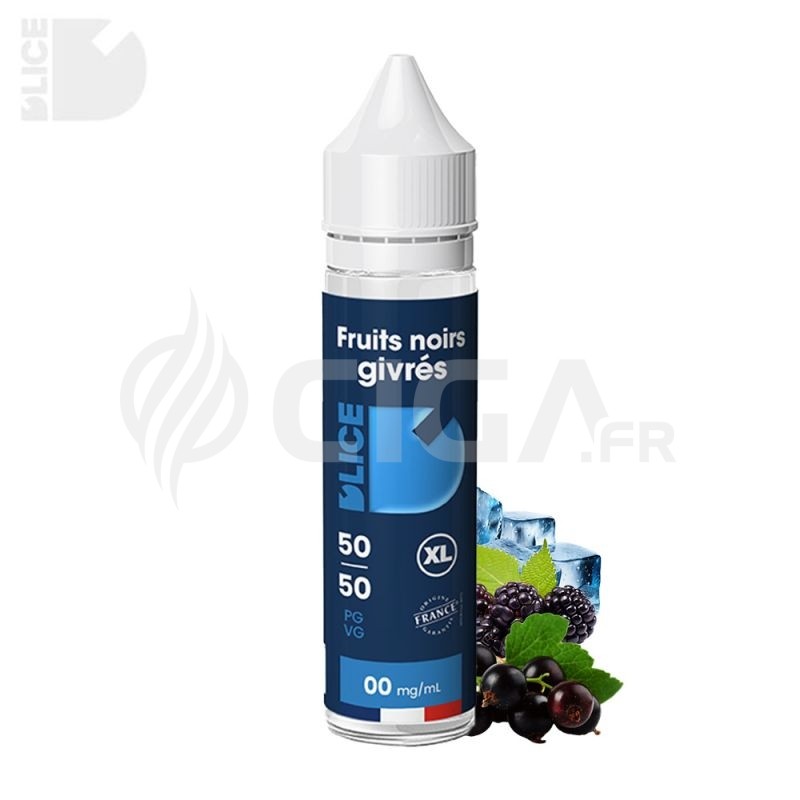 Fruits Noirs Givrés 50ml - Dlice