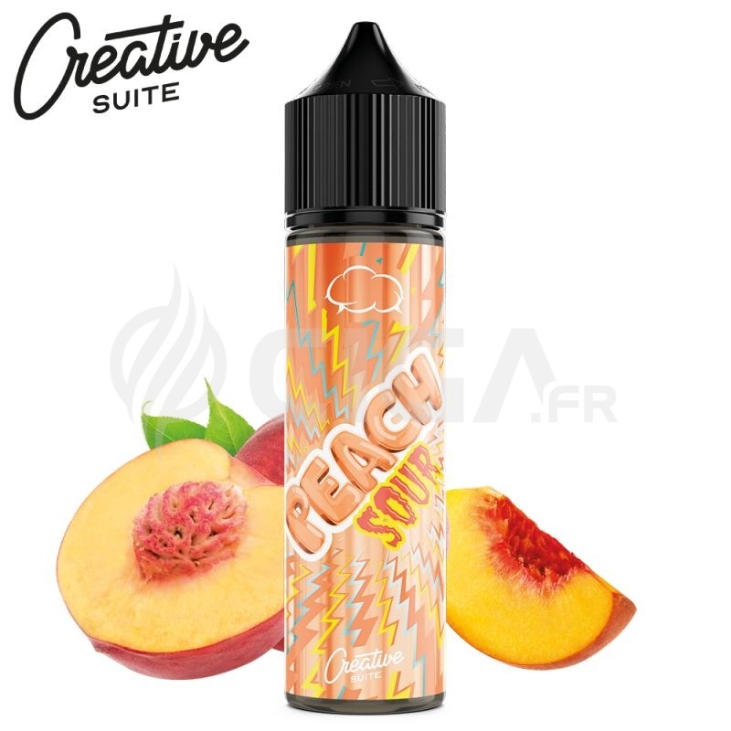Peach Sour 50ml - Creative Suite by Eliquid France