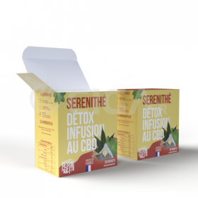 Infusette BIO au CBD - Sérénithé by TIZZ®
