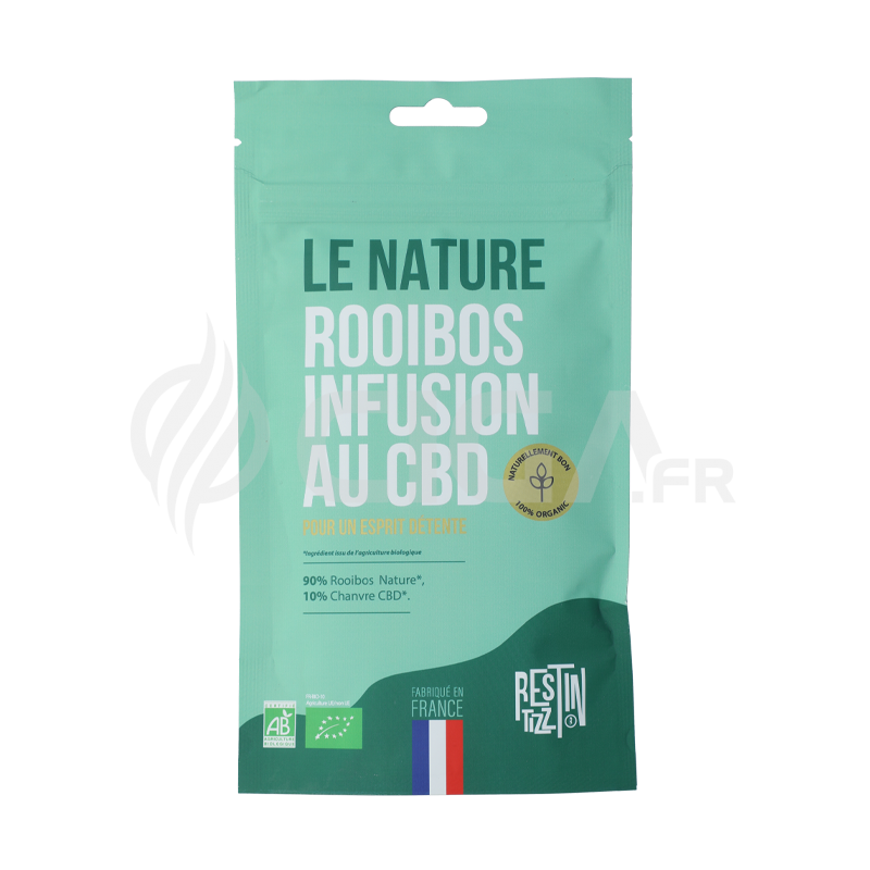 Le Nature by TIZZ® - Rooibos Infusion BIO au CBD
