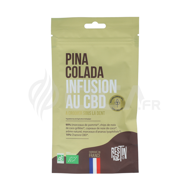 Pina Colada by TIZZ® - Infusion BIO au CBD