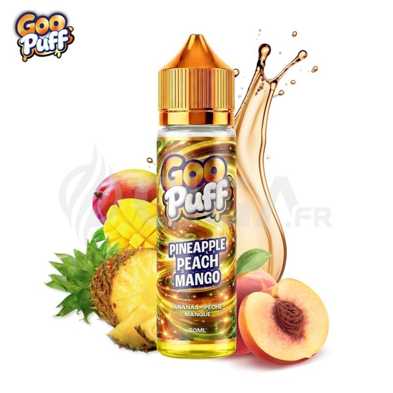 Pineapple Peach Mango 50ml - Goo Puff