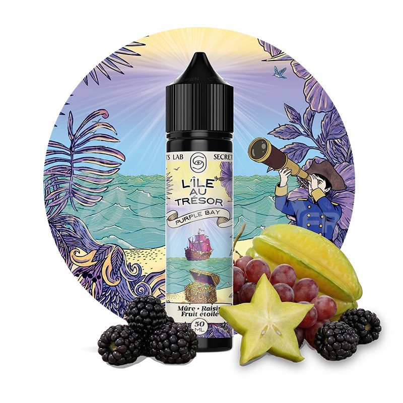 Purple Bay 50ml - L'Ile au Trésor de Secret's LAb