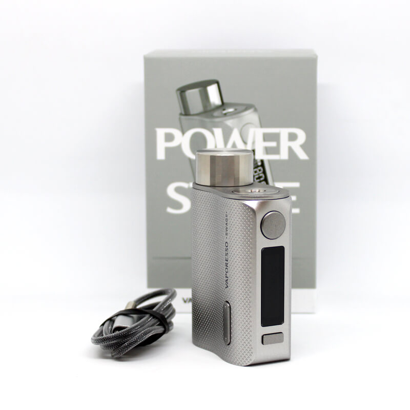Packaging de la box Swag 2 de Vaporesso