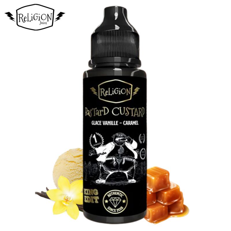 E‑liquide Bastard Custard King Edition 100 ml Religion Juice