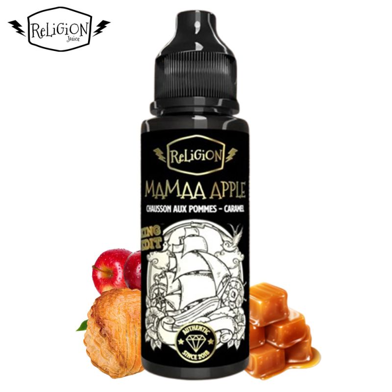 E‑liquide Mamaa Apple King Edition 100 ml Religion Juice