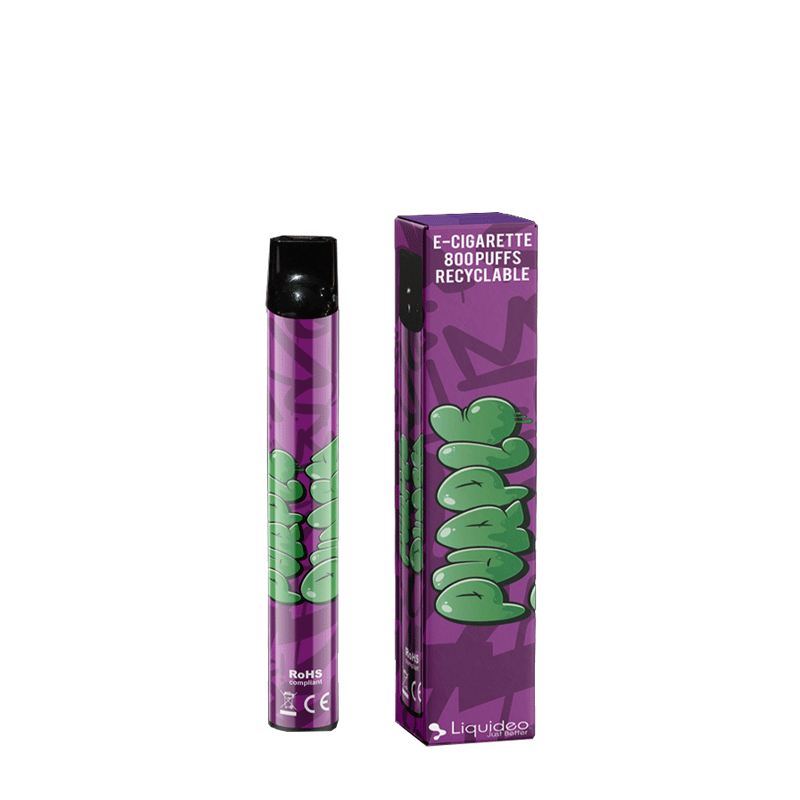 Photo du pod cigarette électronique jetable Wpuff Purple Punch CBD par Liquideo.