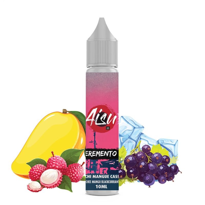 Litchi Mangue Cassis – Sels de nicotine – Aisu 10 ml