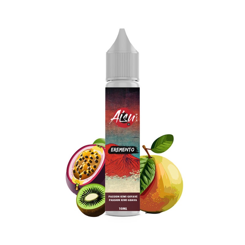 Passion Kiwi Goyave – Sels de nicotine – Aisu (10 ml)