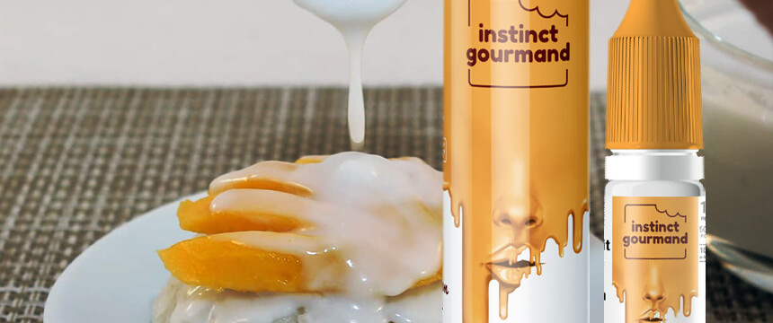 Instinct gourmand de Alfaliquid avec le Khao Mango en grand format.