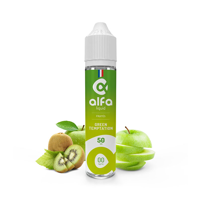 E-liquide Green Temptation 50 ml - Alfaliquid