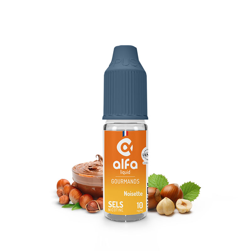 Noisette 10 ml - Alfaliquid (Sels de nicotine)