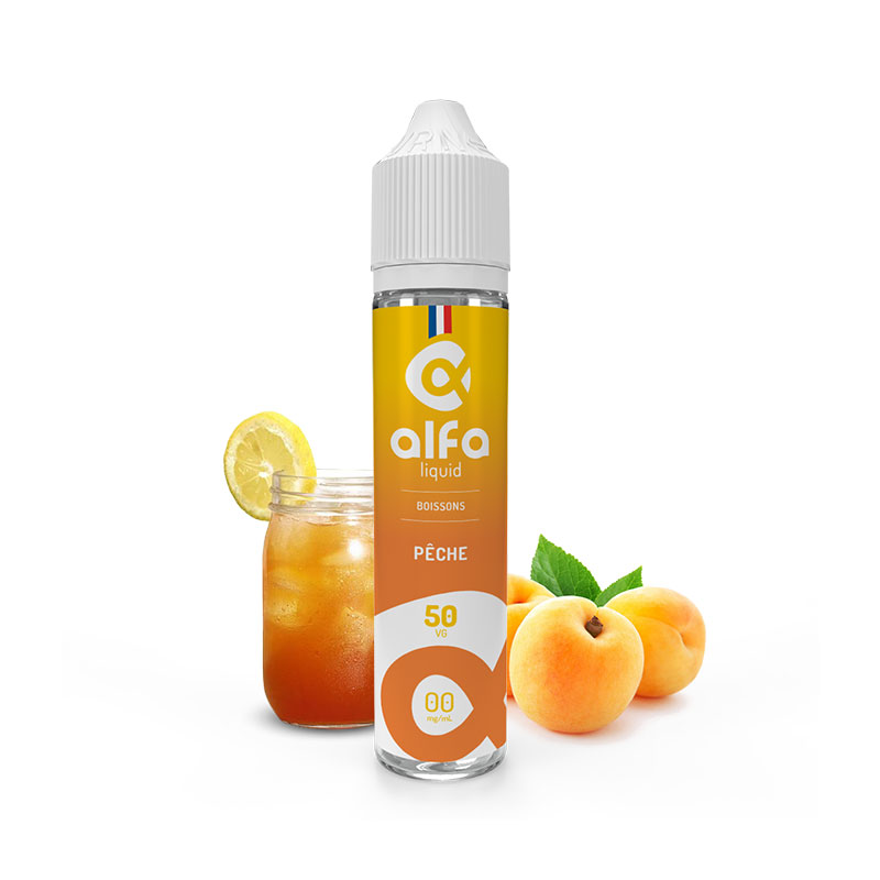 Pêche 50ml - Alfaliquid