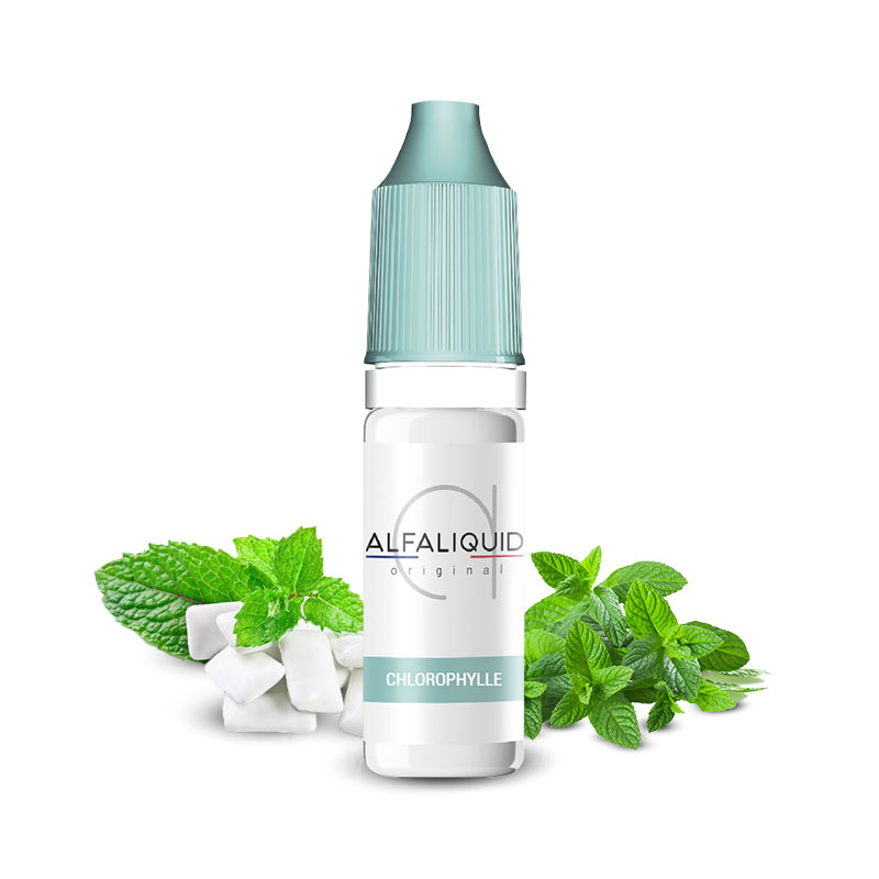 E-liquide Chlorophylle 10 ml de Alfaliquid.