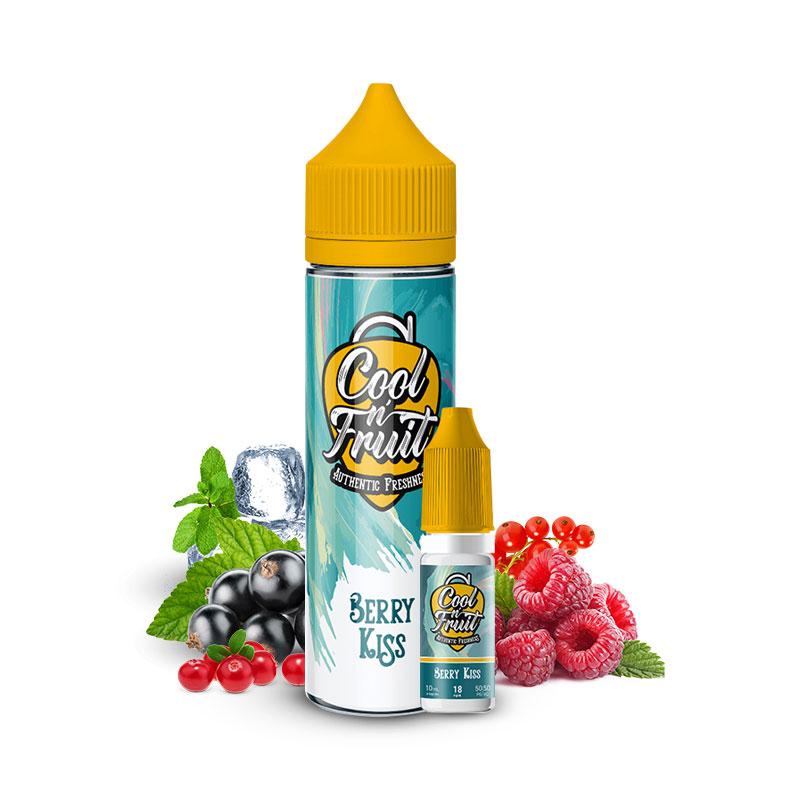 Photo du eliquide Berry Kiss 50ml de la marque française : Cool n'Fruit.