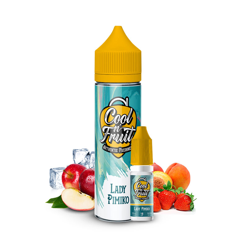 Photo du eliquide Lady Pimiko 50ml de la marque française : Cool n'Fruit.