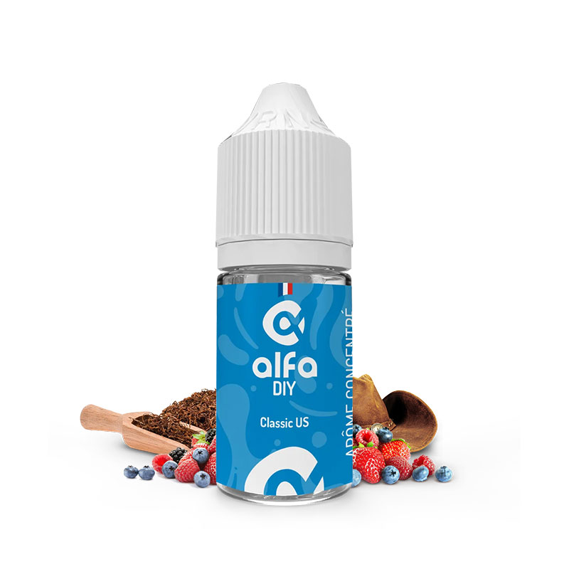 Concentré Classic US - Alfaliquid - 10 ml & 30 ml