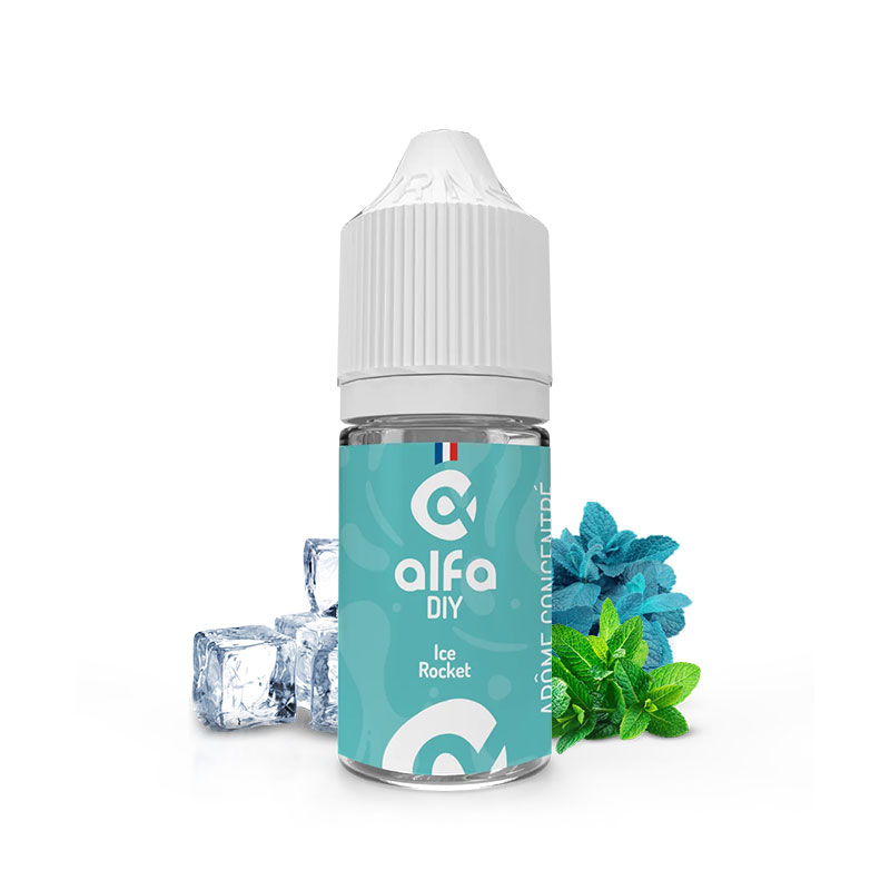 Concentré Ice Rocket - Alfaliquid - 10 ml & 30 ml