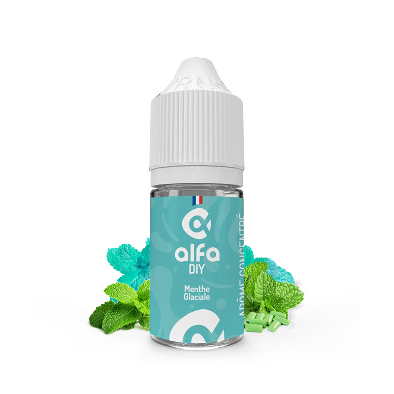 Concentré Menthe Glaciale - Alfaliquid - 10 ml & 30 ml