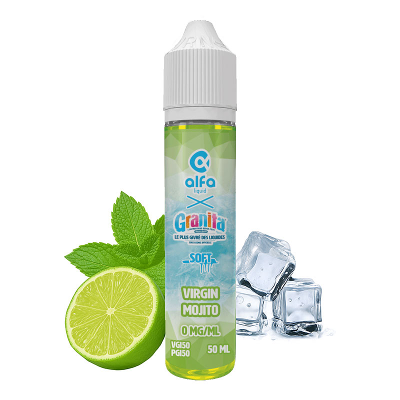E‑liquide Virgin Mojito 50 ml Alfaliquid Granita Soft
