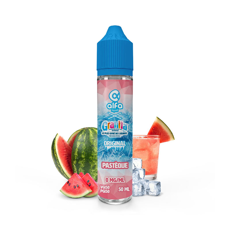 E-liquide Pastèque 50 ml - Granita par Alfaliquid