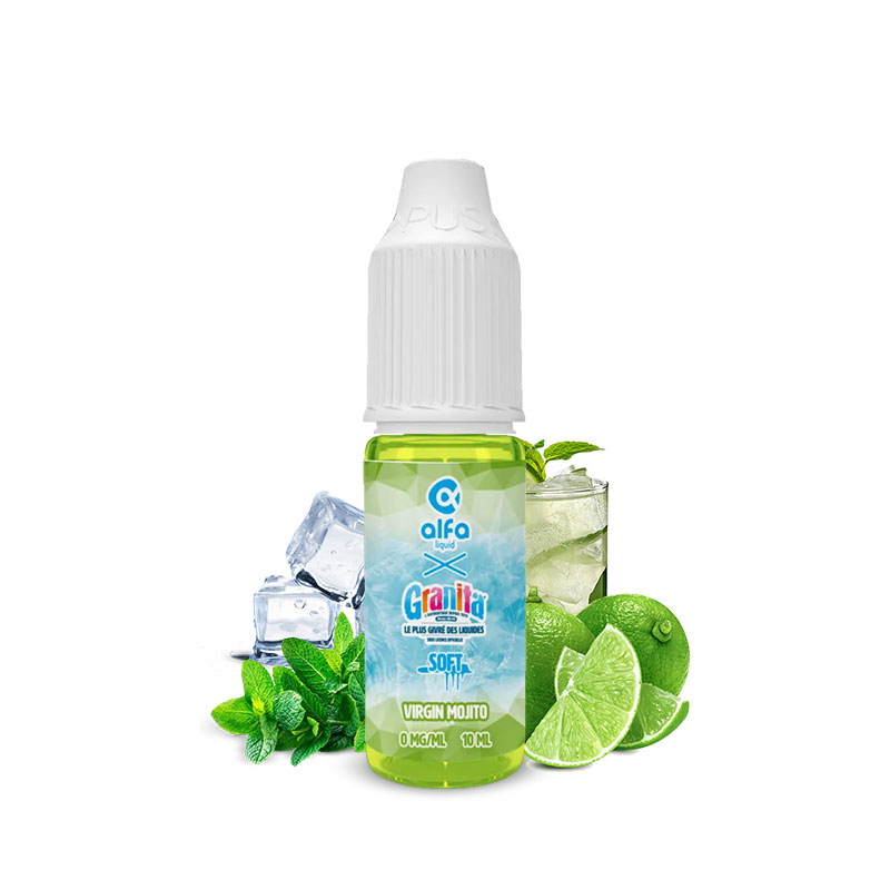 E-liquide Virgin Mojito 10 ml - Granita Soft (Alfaliquid)